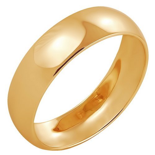 Ring Rotgold 585(14K) Ringgrösse: 22,0 mm
