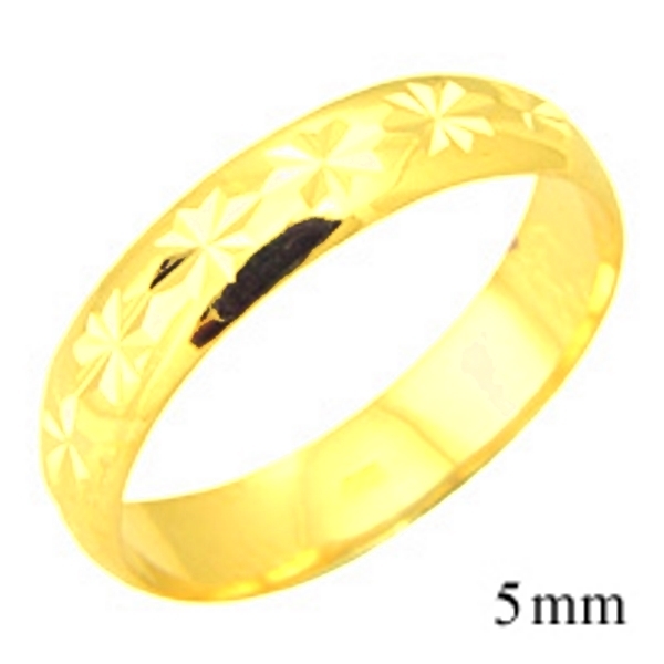 Ring Gelbgold 585(14K) Ringgrösse: 17,5-21,0 mm