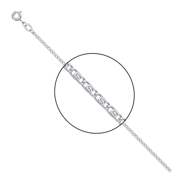 Halskette Lumakinakette Silber 925 B: ca. 1,68 mm L: 45-70 cm