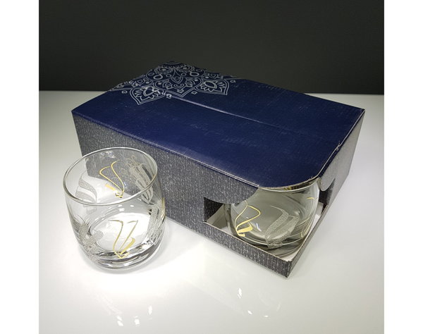 Whisky Gläser 310 ml. Set 6-teilig „Flügel“