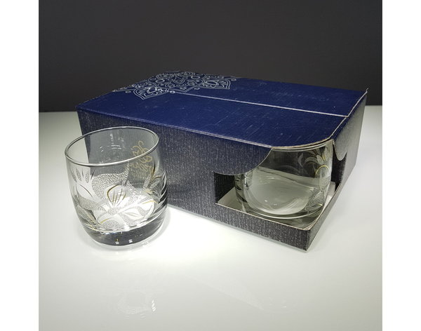 Whisky Gläser 310 ml. Set 6-teilig „Lilie“